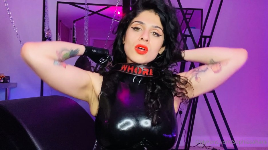 Mistress Sophia Sahara - Time for your whore training boy.